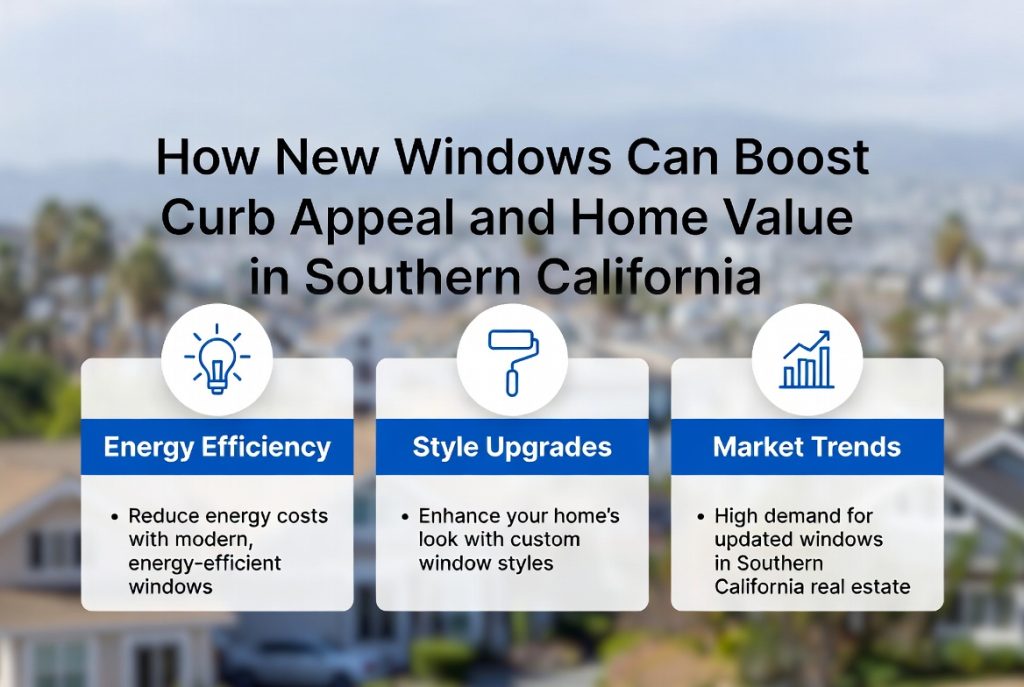 How New Windows Can Boost Curb Appeal and Home Value in Southern California